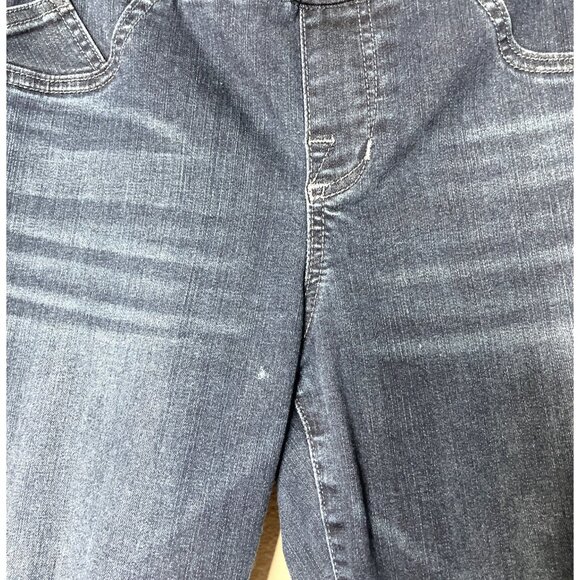 Rock & Republic Denim Rx Slimming Jeans Fever Wash Women's 12 Distressed Pull-On - Picture 4 of 7